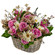 floral arrangement in a basket. Den Haag