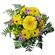 Sorceress. A bright sunny arrangement of yellow gerberas and chrysanthemums.. Den Haag