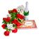 Specially For Her. This wonderful set of an elegant bouquet of roses and chrysanthemums with assorted greens along with a box of chocolates and a bottle of sparkling wine is a perfect way to pass your greetings or &#39;I love you&#39; message.. Den Haag