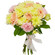 bouquet of cream roses. Den Haag